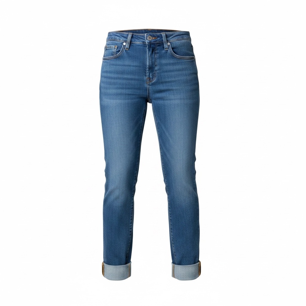 Judy Blue Medium Wash Ankle Crop Jeans